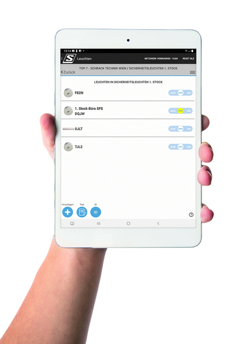 Tablet, WirelessConnect, App