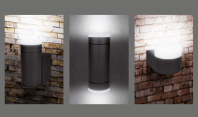 Trinity wall surface mounted luminaires